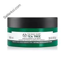 The Body Shop Tea Tree Skin Clearing Clay Face Mask (100ml)